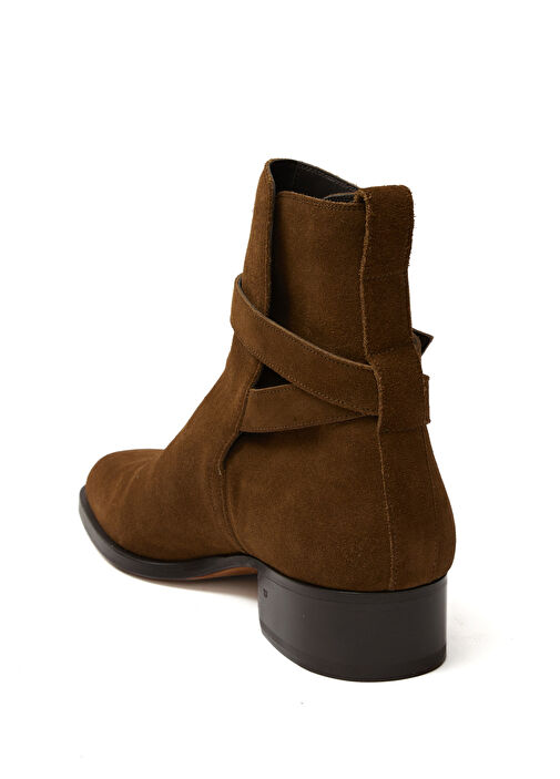 Kahverengi Erkek Süet Bot - Görsel 4