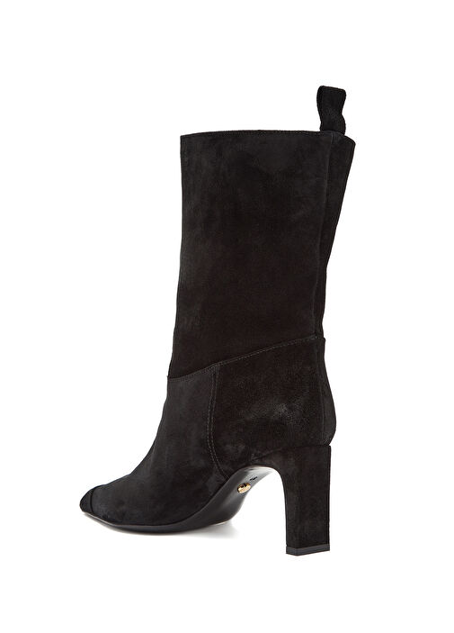 Siyah Kadın Süet Bot - Görsel 4