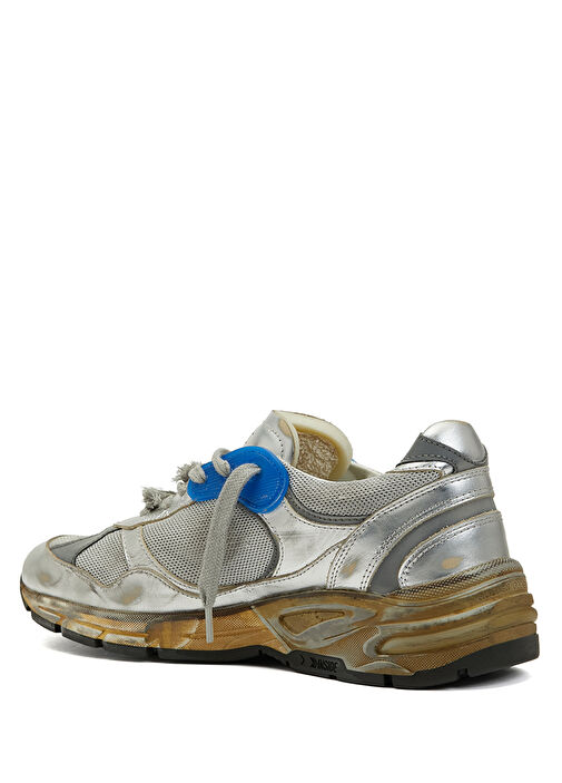 Dad Silver Kadın Deri Sneaker - Görsel 4