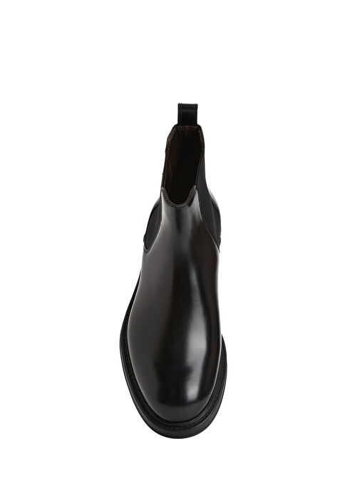 Siyah Erkek Deri Bot - Görsel 5