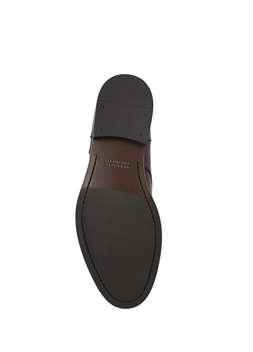 Koyu Kahverengi Erkek Deri Ayakkabı - Görsel 6