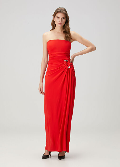 open lace back dress Blaine Jersey Gown  SIMKHAI