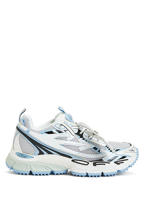 Off-White - Mavi Beyaz Kadın Sneaker - Mavi-Beyaz
