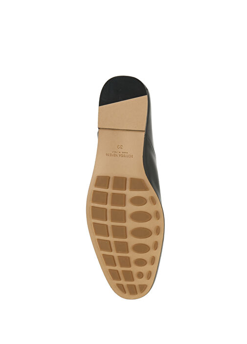 Siyah Kadın Deri Slipper - Görsel 6