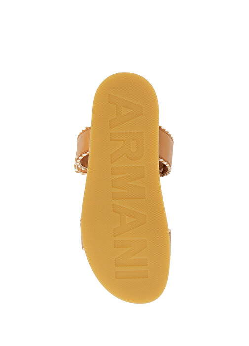 Karamel Kadın Deri Terlik - Görsel 6