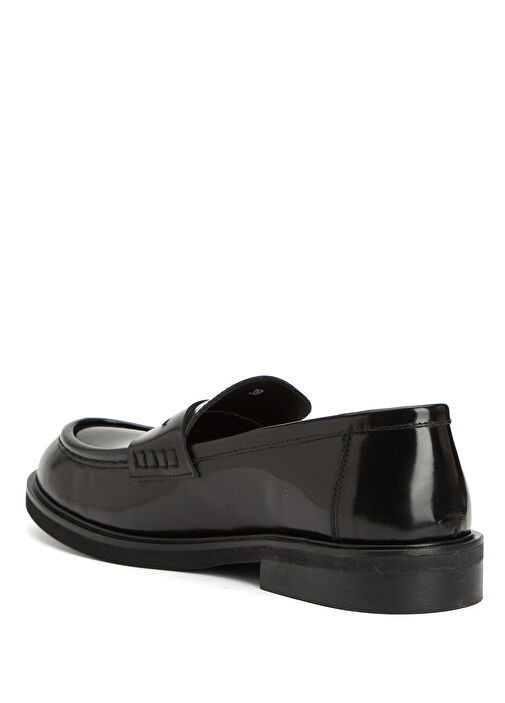 Ahri Siyah Kadın Deri Loafer - Görsel 4