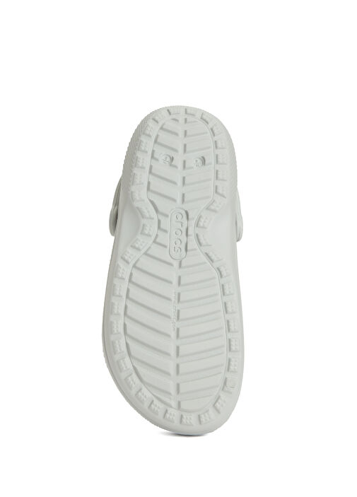 Classic Lined Clog Gri Kadın Terlik - Görsel 6