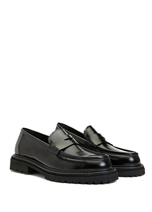 Divarese Divarese Siyah Erkek Deri Loafer Casual Ayakkabı | Beymen Siyah - 3. görsel