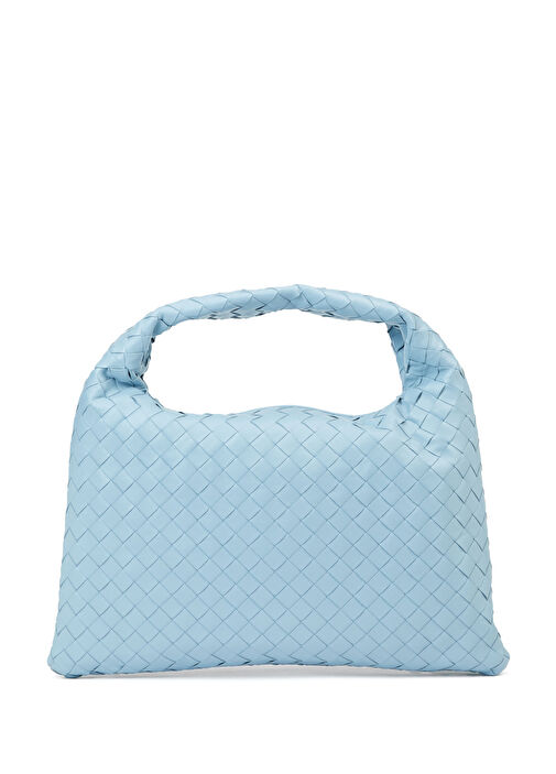 Bottega Veneta Açık Mavi Kadın Hop Small Mavi Kadın Deri Çanta