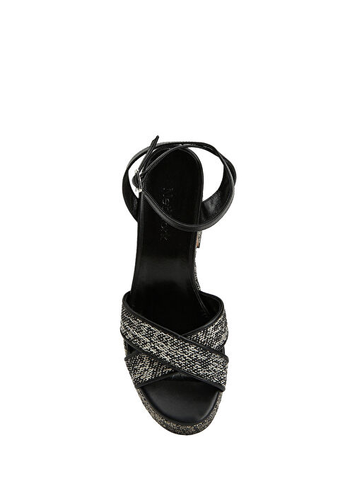 Siyah Kadın Sandalet - Görsel 5