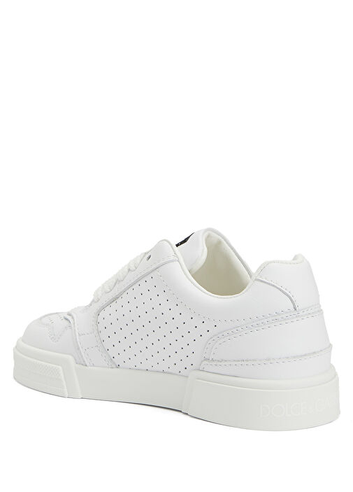 Beyaz Logo Detaylı Erkek Çocuk Sneaker - Görsel 4