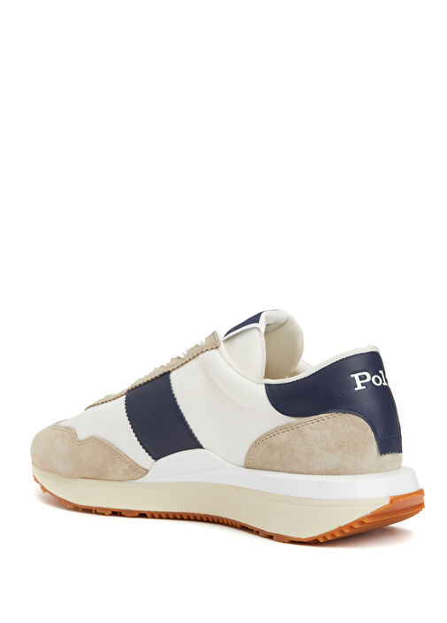 Beyaz Lacivert Erkek Sneaker - Görsel 4