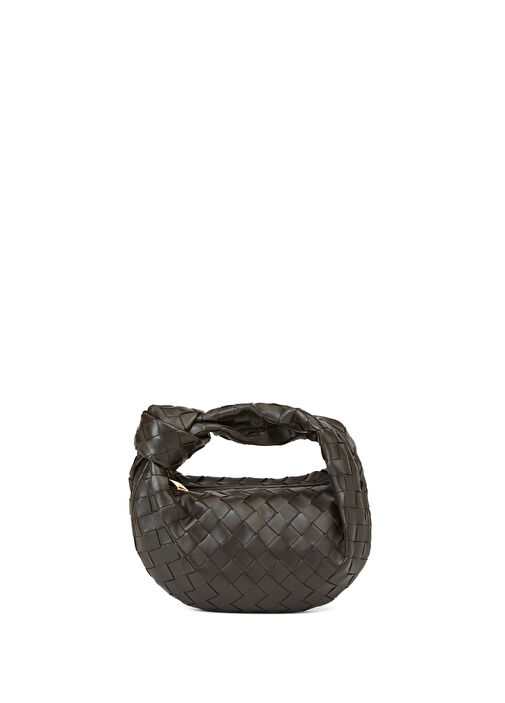 ハンドバッグ BOTTEGA VENETA DARK BROWN NAPPA LEATHER MINI JODIE HANDBAG Bottega Veneta - Mini Jodie Dark Brown Women's Leather Bag