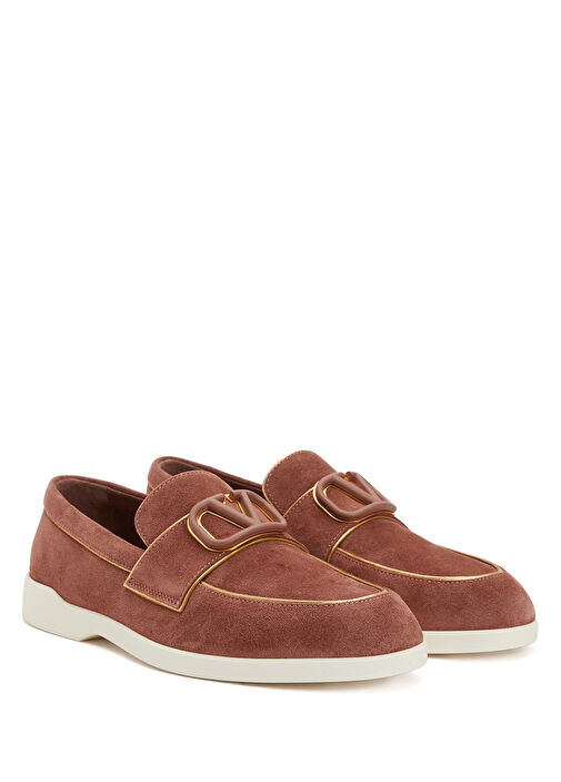 Leisure Flows Taba Kadın Süet Loafer - Görsel 3