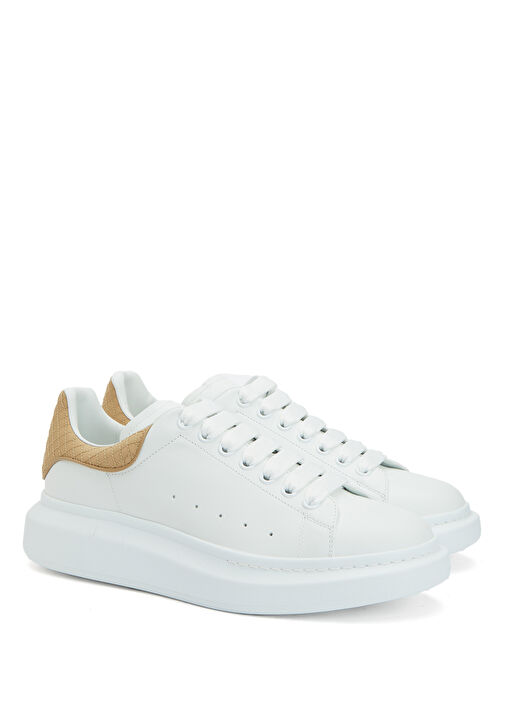 Mcqueen Mcqueen Oversized Beyaz Erkek Deri Sneaker | Beymen Beyaz - 3. görsel