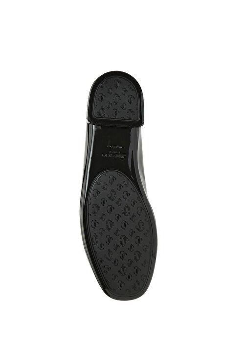 Eleri Siyah Deri Babet - Görsel 6