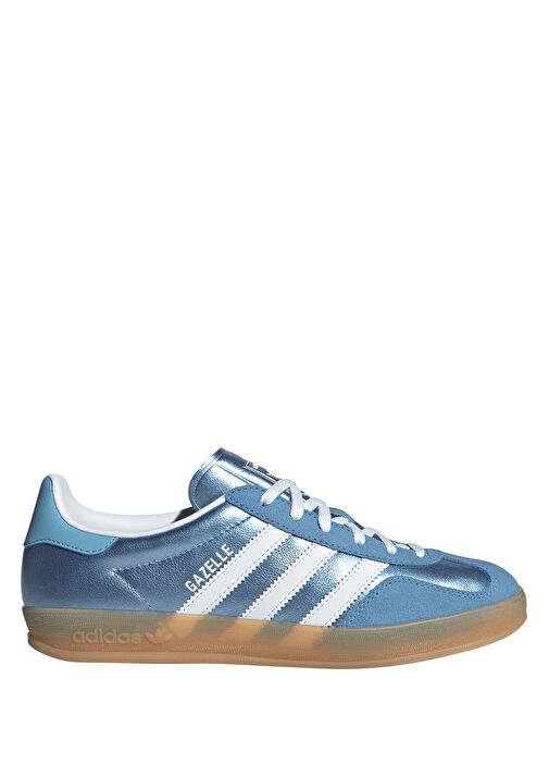 Gazelle Indoor Gri Kadın Deri Sneaker - Görsel 2