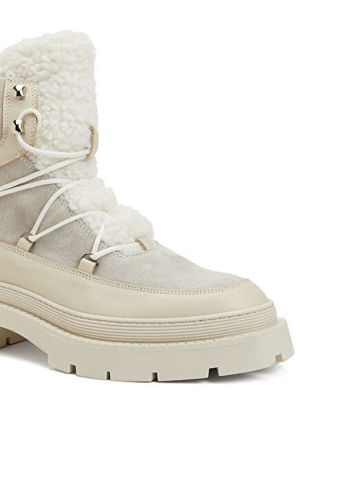 Divarese Divarese Bej Kadın Deri Bot Beymen'de! Bej - 7. görsel