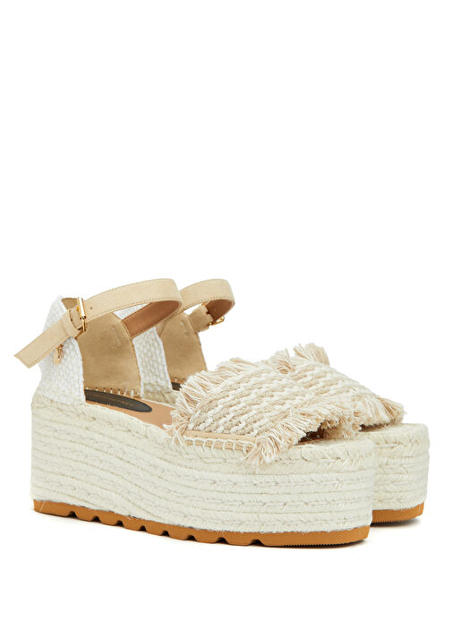 Bej Kadın Espadril - Görsel 3