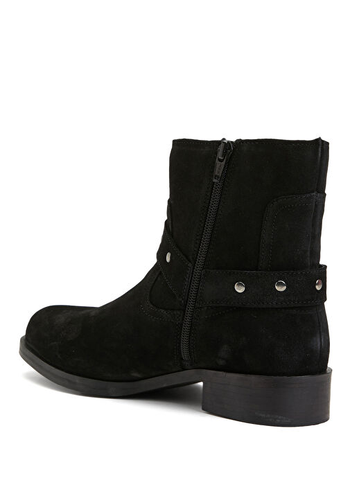 Siyah Kadın Deri Bot - Görsel 4