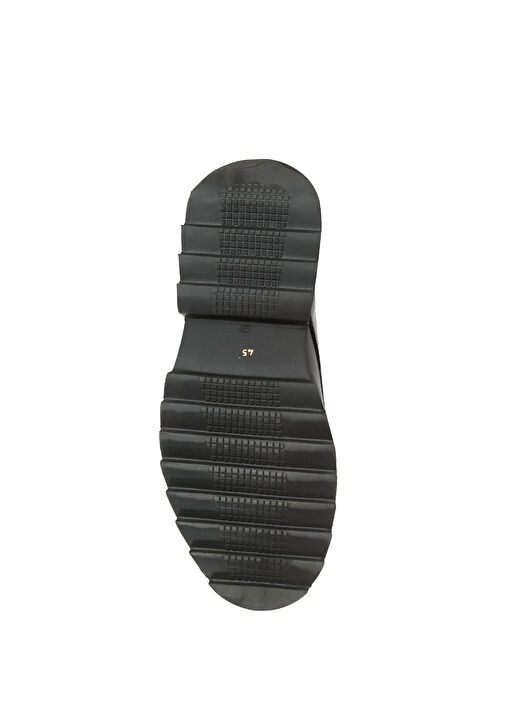 Siyah Erkek Açma Deri Ayakkabı - Görsel 6