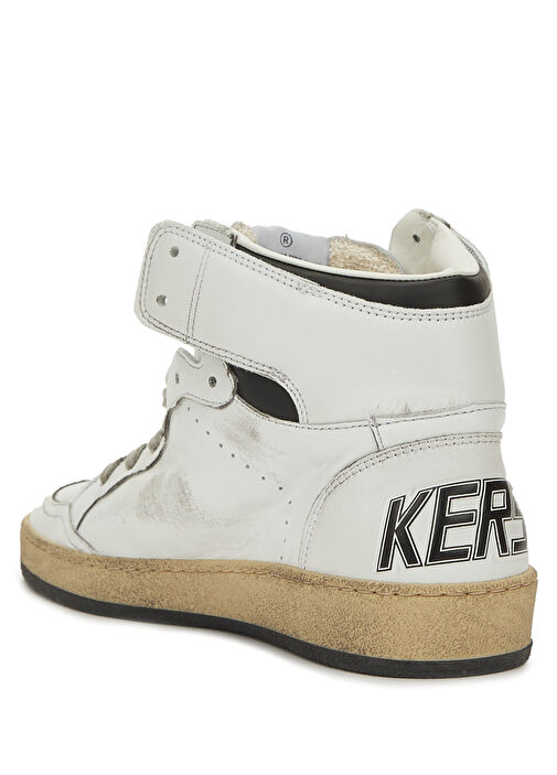 Beyaz Logolu Kadın Sneaker - Görsel 4