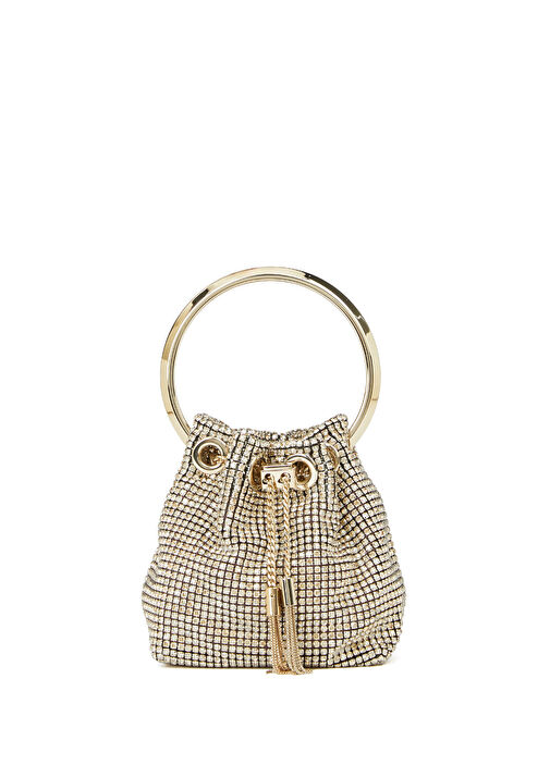 Jimmy Choo Şampanya Kadın Micro Bon Bon Şampanya Kadın Çanta