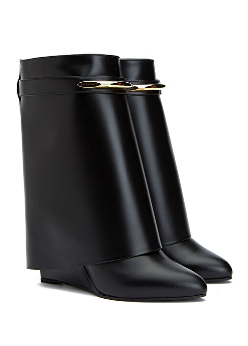 Givenchy Givenchy Shark Siyah Kadın Deri Çizme Bot | Beymen Siyah - 3. görsel