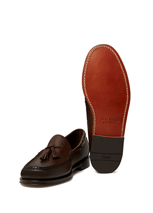 Weejuns Kahverengi Erkek Deri Loafer - Görsel 7