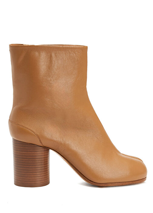 Tabi Nude Kadın Deri Bot - Görsel 2