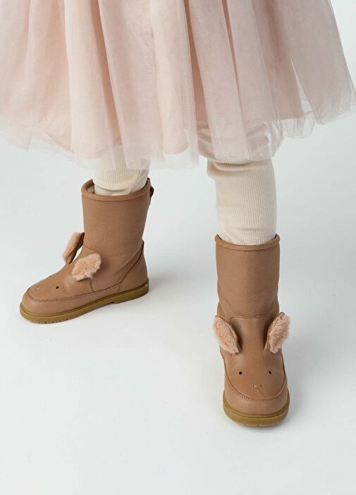 Wadudu Exclusive Unisex Çocuk Deri Bot - Görsel 7