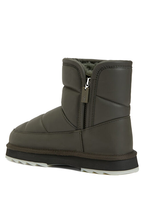 Valerie 2.0 Koyu Yeşil Kadın Deri Bot - Görsel 4