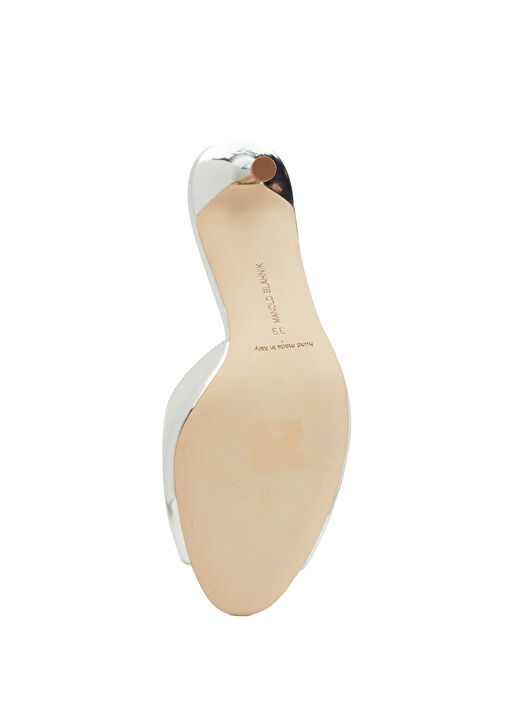 Astucla Silver Kadın Deri Terlik - Görsel 6