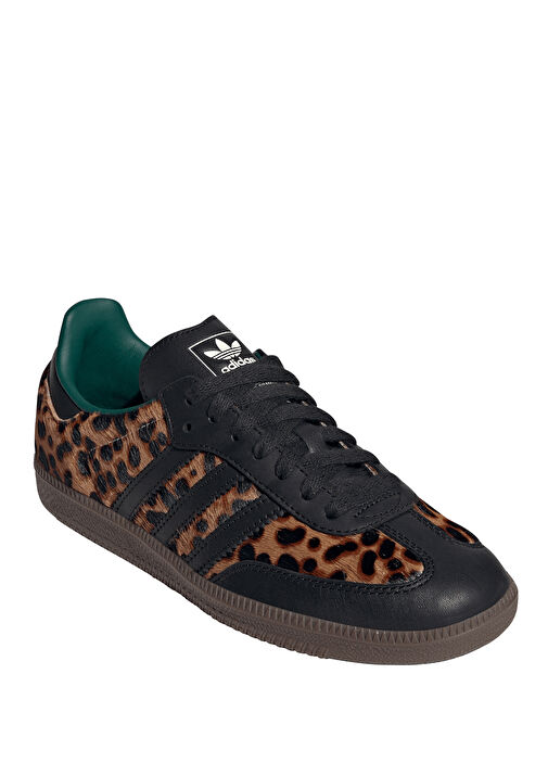 Samba OG Leopar Desenli Erkek Deri Sneaker - Görsel 3