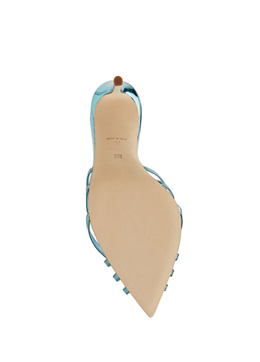 Basic Turkuaz Kadın Terlik - Görsel 6