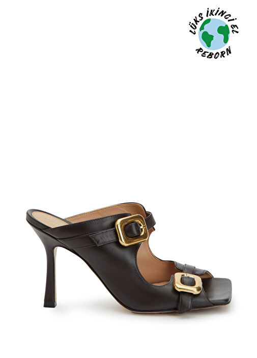 Beymen Reborn Beymen Reborn Kahverengi Bottega Veneta Topuklu Terlik Sandalet & Terlik | Beymen Kahverengi - 2. görsel