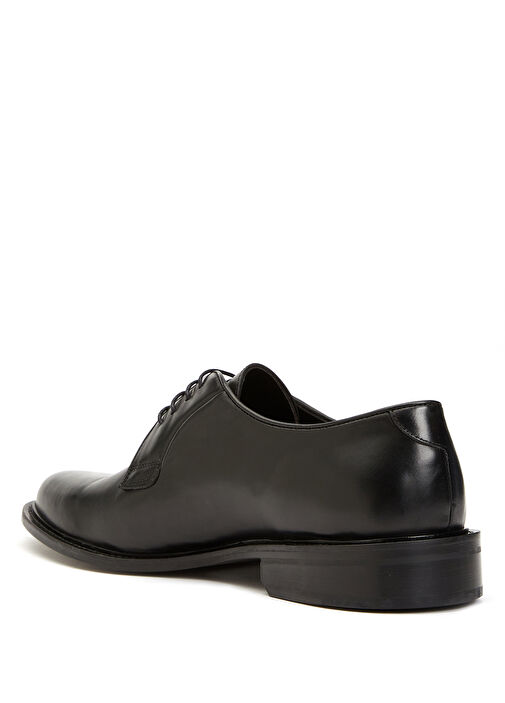 Siyah Erkek Deri Ayakkabı - Görsel 4