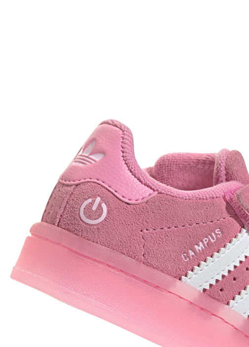 Campus 00s Led Ligh Pembe Çocuk Süet Sneaker - Görsel 5