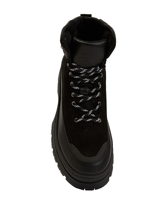 Siyah Kadın Deri Bot - Görsel 8