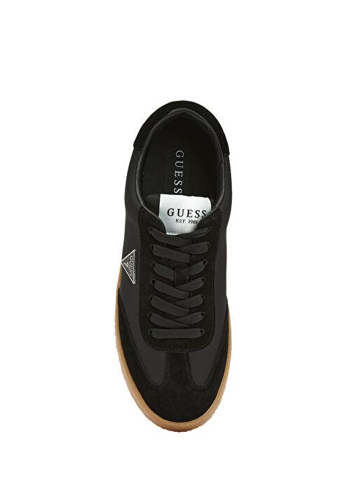 Wiman Siyah Erkek Deri Sneaker - Görsel 5