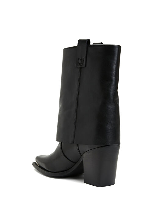 Divarese Divarese Siyah Kadın Deri Bot | Beymen Siyah - 4. görsel