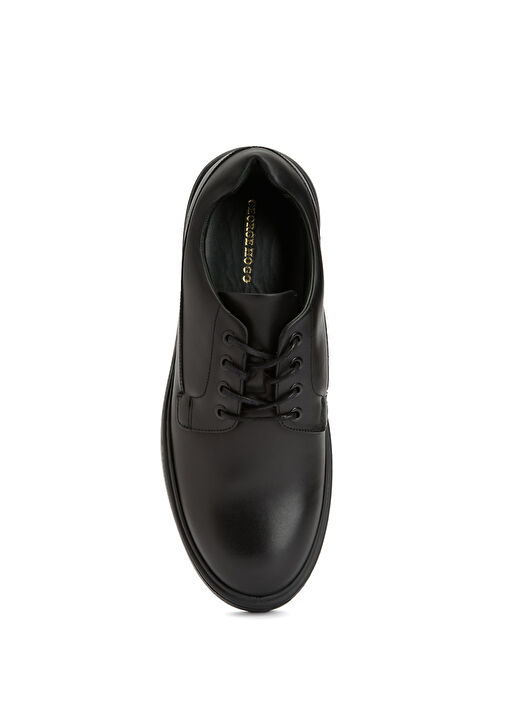 Siyah Erkek Deri Ayakkabı - Görsel 5