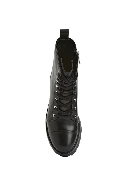 Siyah Kadın Deri Bot - Görsel 5