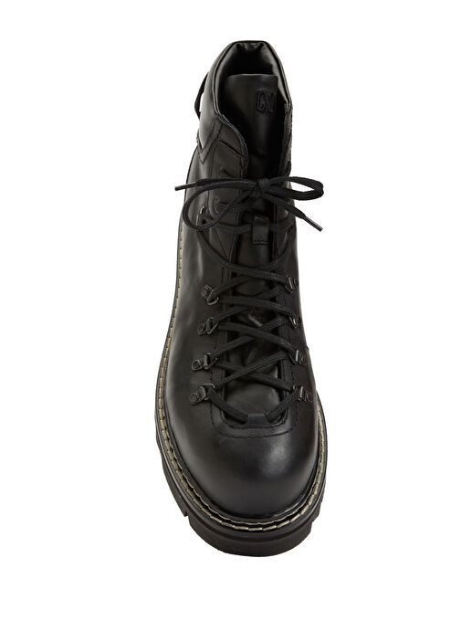 Siyah Erkek Deri Bot - Görsel 11