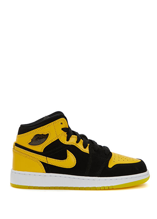 Air Jordan 1 Çocuk Deri Sneaker - Görsel 9