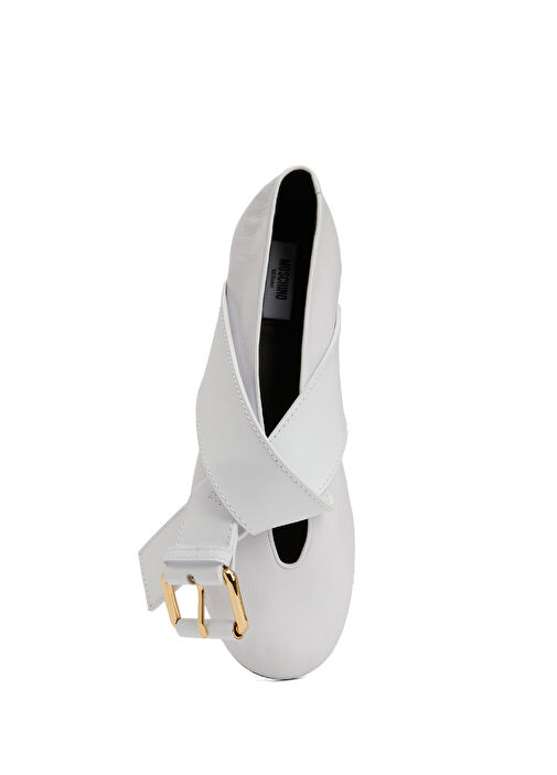 Beyaz Deri Babet - Görsel 5