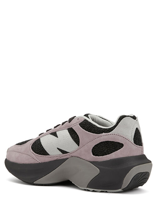 Warped Siyah Mor Erkek Süet Sneaker - Görsel 4