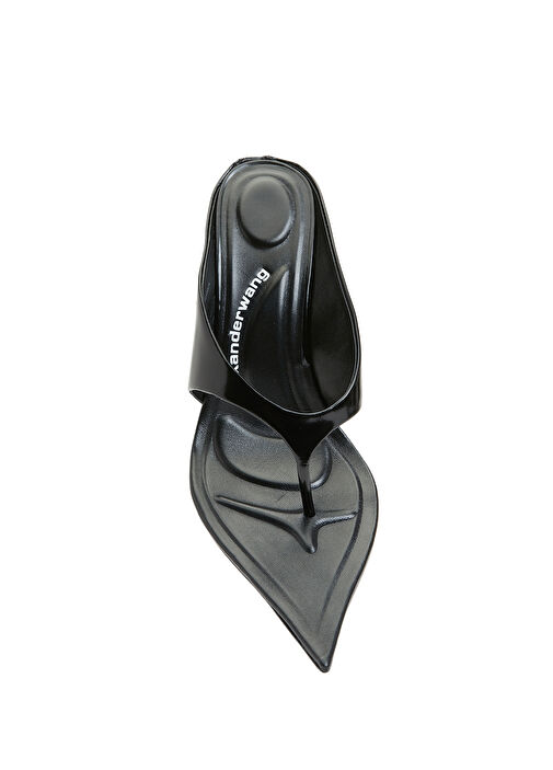 Siyah Kadın Deri Terlik - Görsel 5