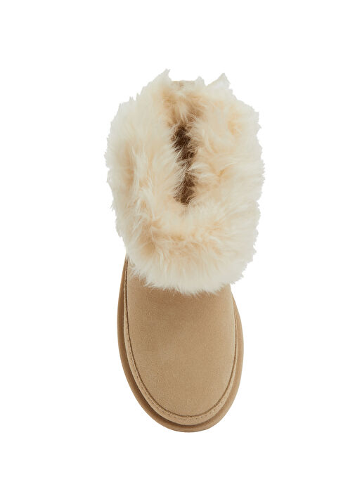 Classic Ultra Mini Chalet Kum Kadın Süet Bot - Görsel 5