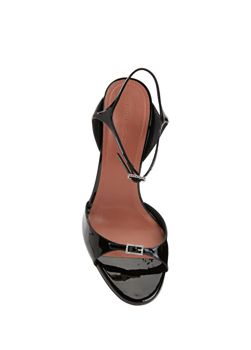 Adut Siyah Kadın Deri Sandalet - Görsel 5